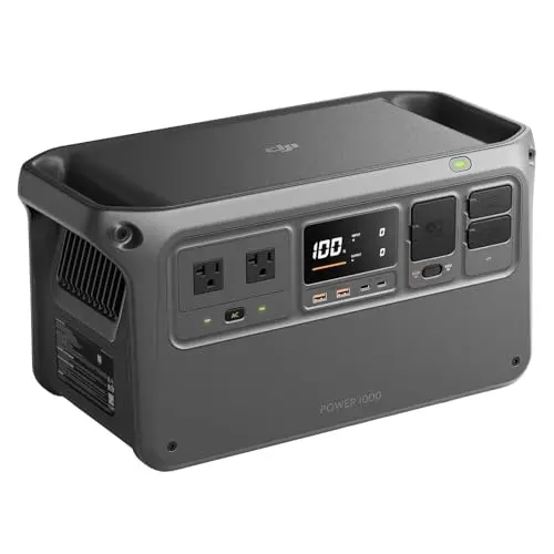 DJI Power 1000 portable power station with ultra-quiet operation