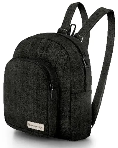 HEMPOLOGY handcrafted black hemp mini backpack