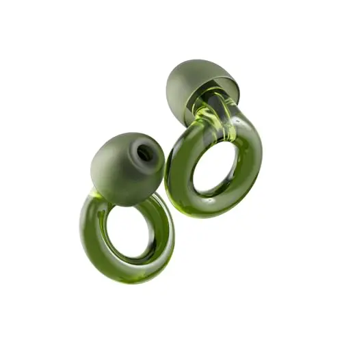 Loop Engage 2 earplugs in Green color with carrying case