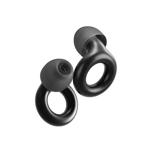 Loop Experience 2 high-fidelity earplugs in black with multiple ear tips