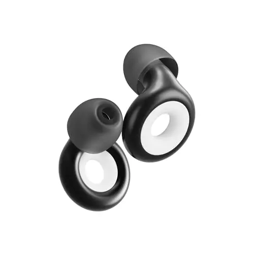 Loop Experience 2 Plus earplugs in black with mute accessories