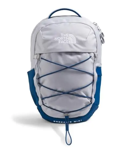 The North Face Mini Borealis backpack in Mystic Haze color