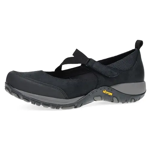 Dansko Primrose waterproof Mary Jane sneaker for women in black