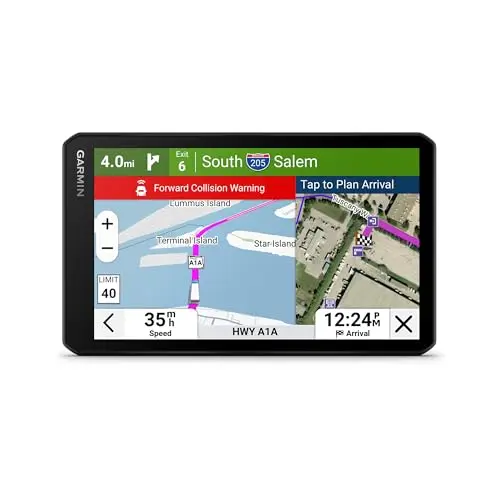 Garmin dezlCam OTR725 GPS Truck Navigator with built-in dash cam