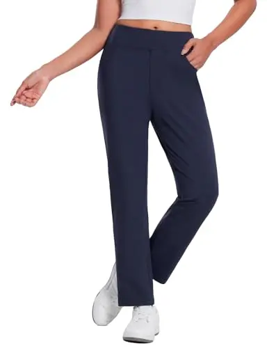BALEAF Women's fleece-lined winter pants, water-resistant and warm.