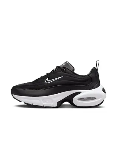 Nike Women's Air Max Portal walking shoe in black and white