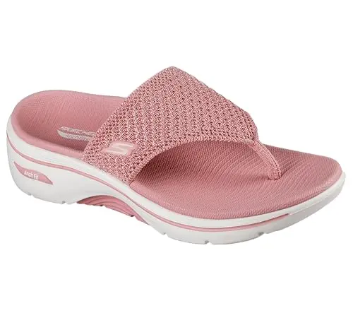 SKECHERS Arch Fit 2.0 Sandal with quick-dry knit straps in rose