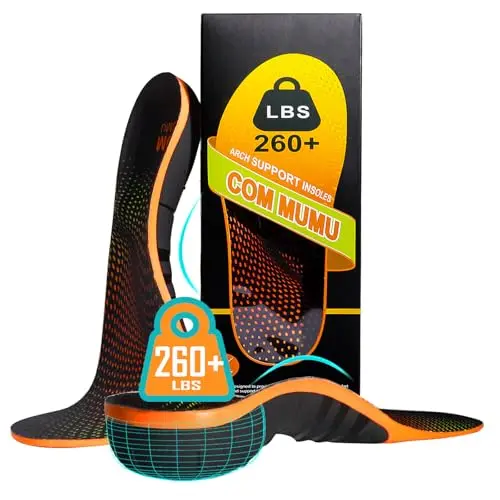 Com MUMU Heavy Duty high arch support insoles for plus-size individuals