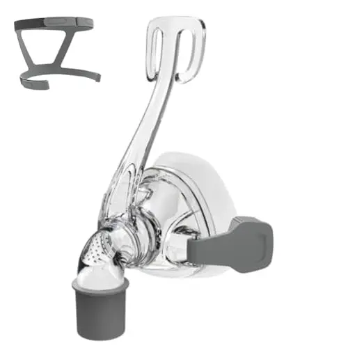 Viohead universal nasal pillow CPAP mask kit with headgear, frame, and cushions