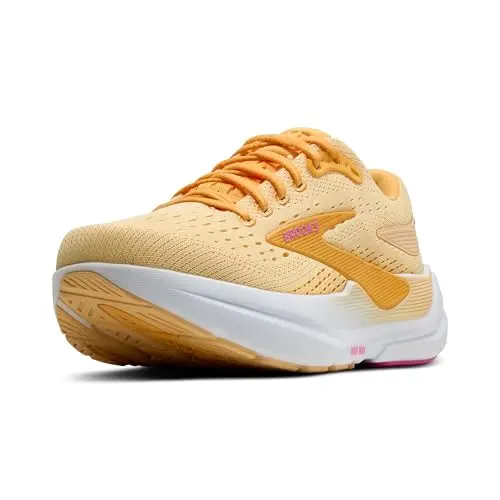 Brooks Women's Ghost Max 3 neutral running and walking shoe in apricot color