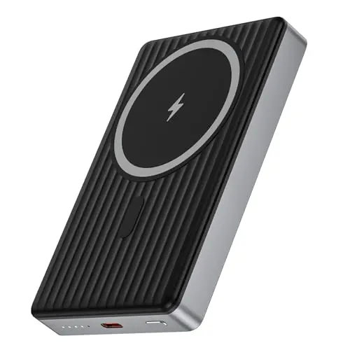 VIFIGEN slim magnetic power bank on a table