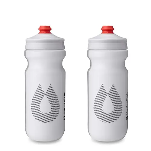 HydraPak Breakaway Surge lightweight cycling water bottles 2-pack
