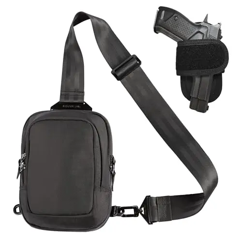 Bag Factor discreet black tactical sling bag for concealed carry