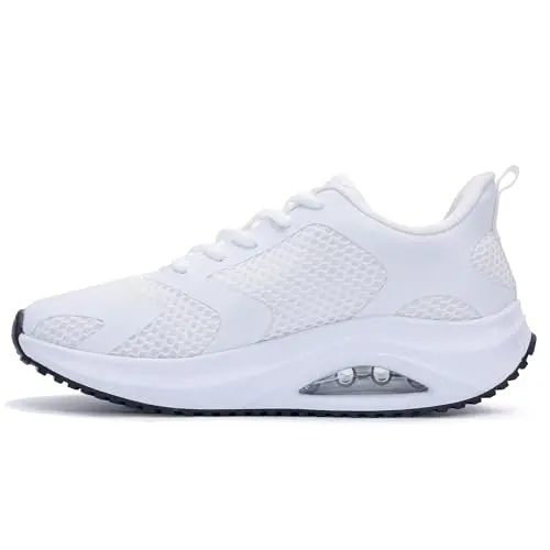 Autper women's walking sneakers with arch support for plantar fasciitis