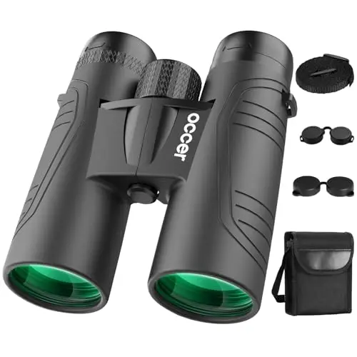 Occer 15x42 HD lightweight binoculars for hunting and bird watching
