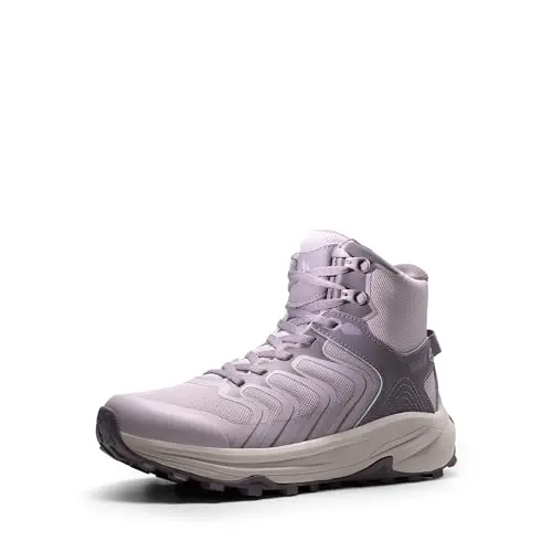 NORTIV 8 Women's Hiking Boots Waterproof in Light Purple