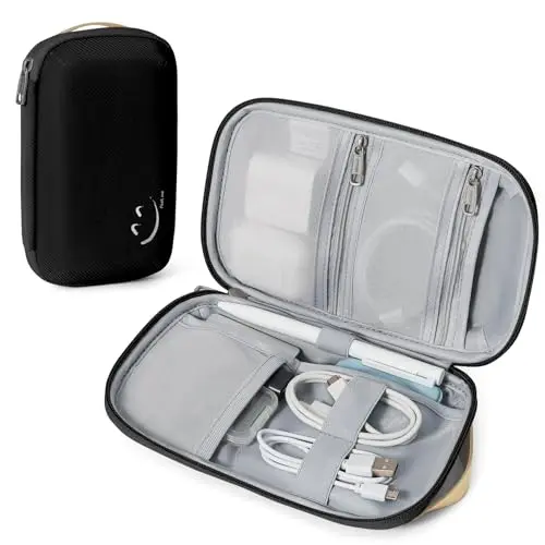Travelkin Small Travel Cord Organizer showing compact design and multiple compartments