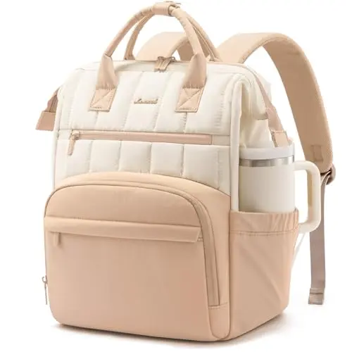 LOVEVOOK Puffer Backpack Purse for women in a stylish color