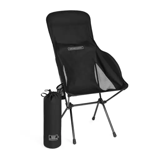 Temple Street Equipment TSE HC100 chair with high back and integrated cup holder.