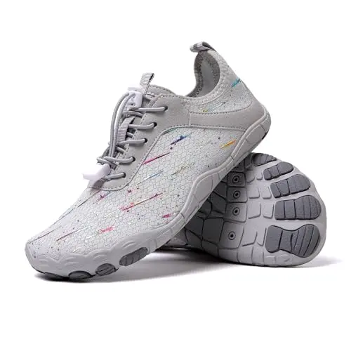 StoneLiquid gray waterproof barefoot style shoes