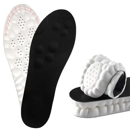 Tinsolefo Cloud Like Soles with 4D technology for shock absorption on concrete