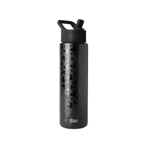 Simple Modern 30oz Disney Iconic Mickey stainless steel water bottle with straw lid